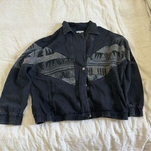 EUC Western style Jean jacket